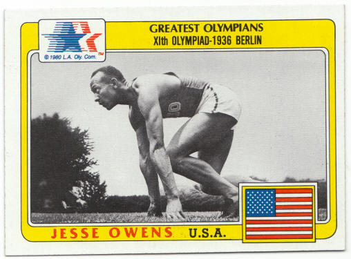 1983 Historys Greatest Olympians #49 Jesse Owens