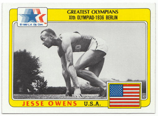 1983 Historys Greatest Olympians #49 Jesse Owens