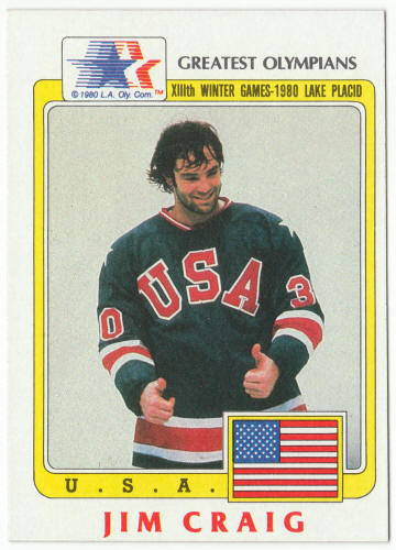 1983 Historys Greatest Olympians #33 Jim Craig