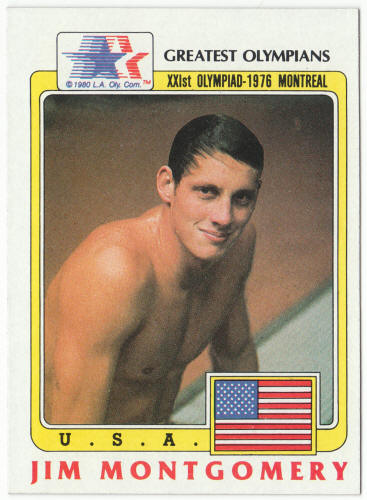 1983 Historys Greatest Olympians #28 Jim Montgomery