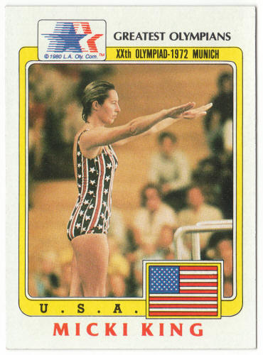1983 Historys Greatest Olympians #38 Micki King