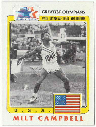 1983 Historys Greatest Olympians #26 Milt Campbell