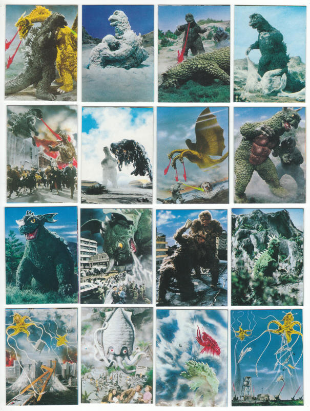 1983 Yamakatsu Godzilla Trading Cards