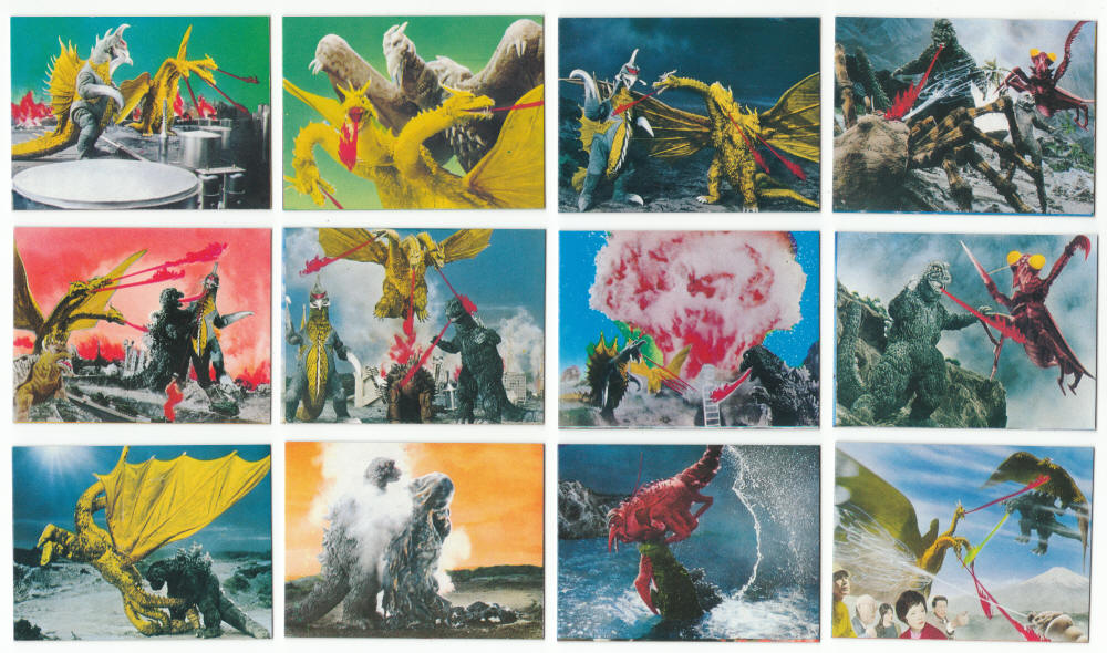 1983 Yamakatsu Godzilla Trading Cards