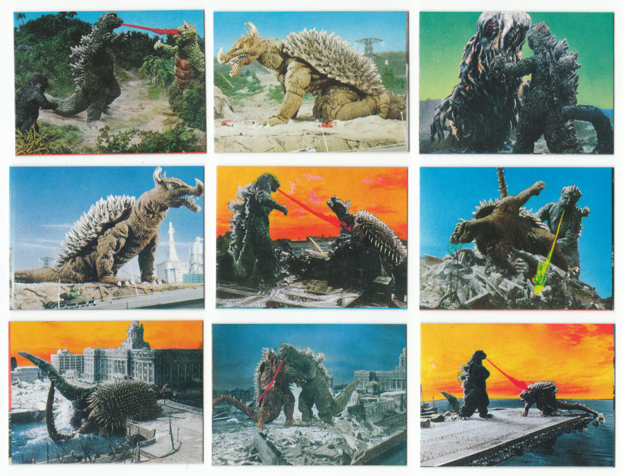 1983 Yamakatsu Godzilla Trading Cards