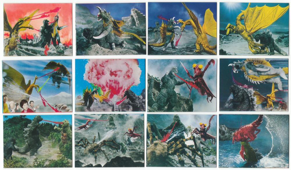 1983 Yamakatsu Godzilla Trading Cards