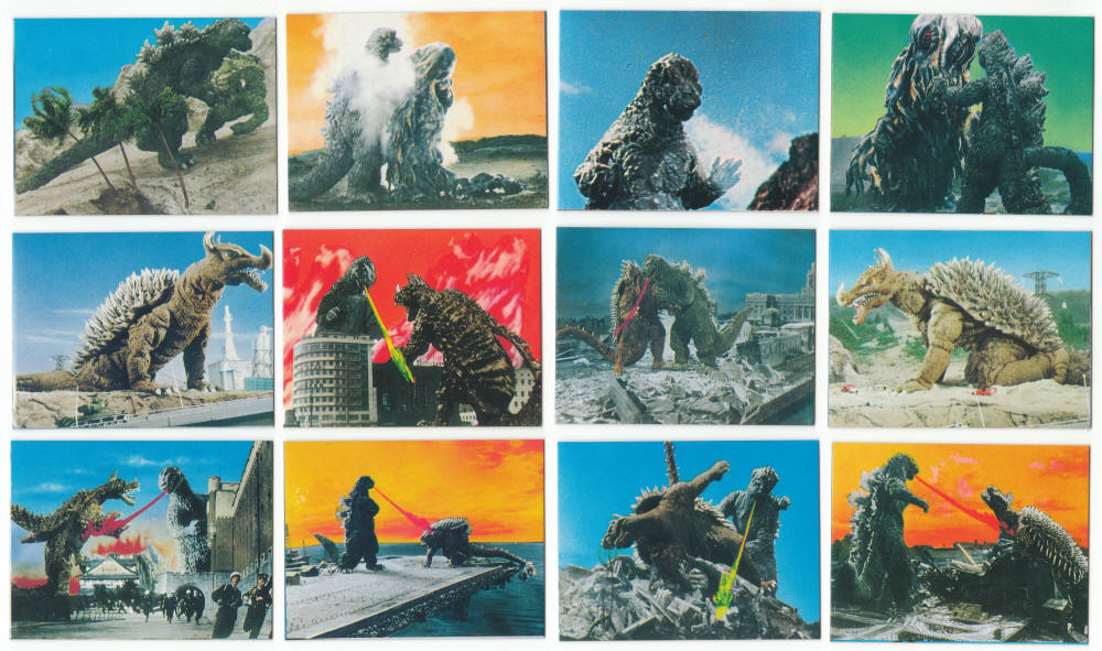 1983 Yamakatsu Godzilla Trading Cards
