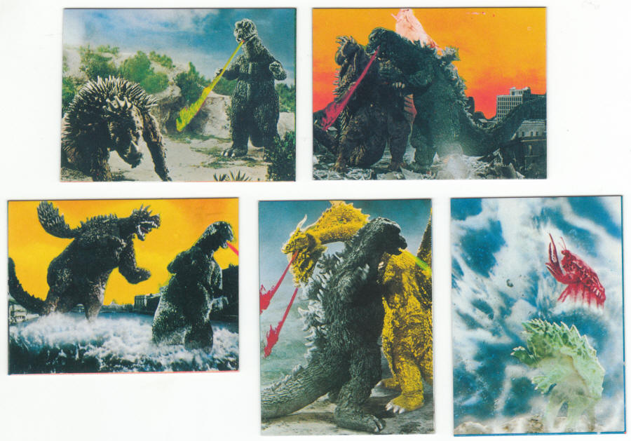1983 Yamakatsu Godzilla Trading Cards
