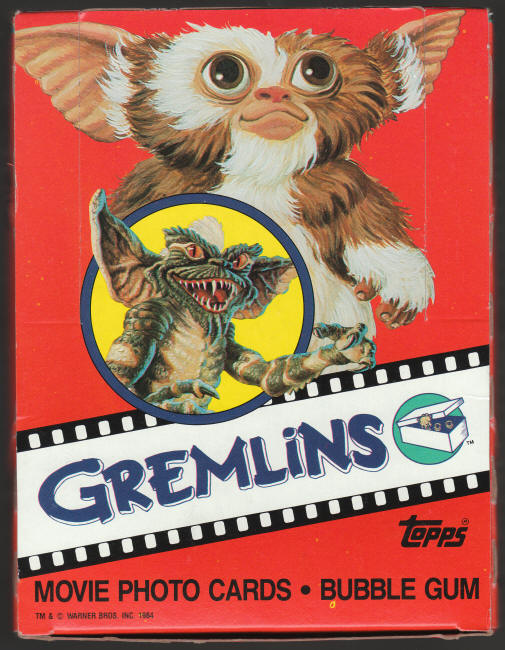 1984 Topps Gremlins Full Wax Box
