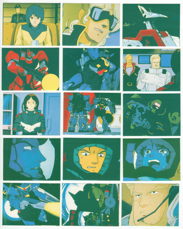 1985 Yamakatsu Mobile Suit Zeta Gundam Stickers