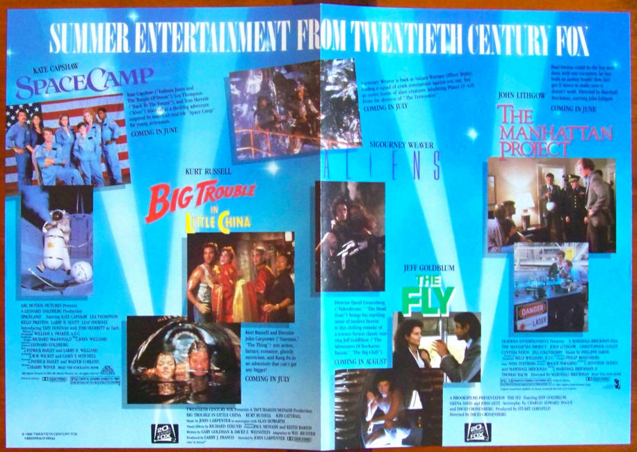 20th Century Fox Summer Of 1986 Promo