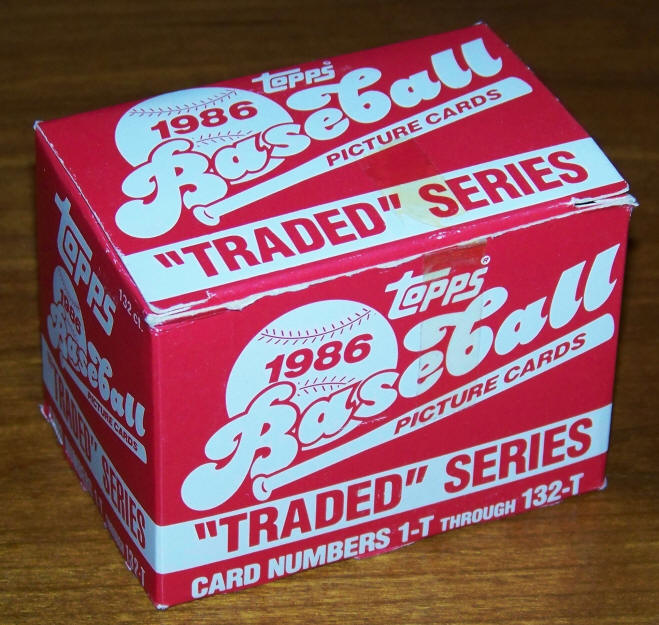 1986 Topps Traded Baseball Card Set