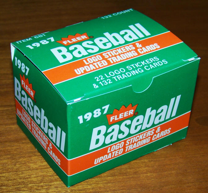 1987 Fleer Baseball Cards Update Set