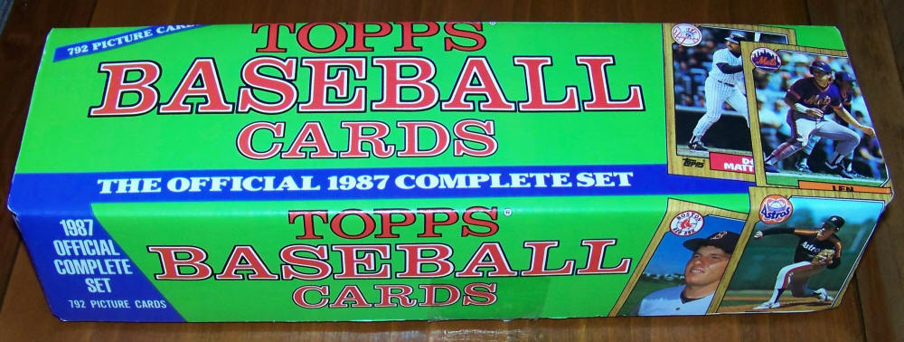 1987 Topps Baseball Cards Factory Set