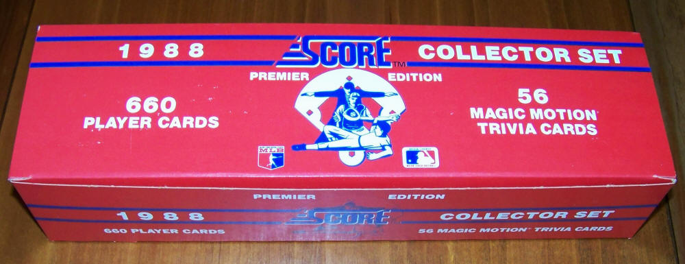 1988 Score Baseball Cards Factory Set