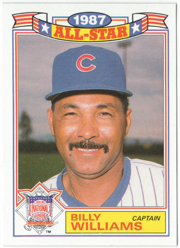 1988 Topps Glossy All Stars #22 Billy Williams