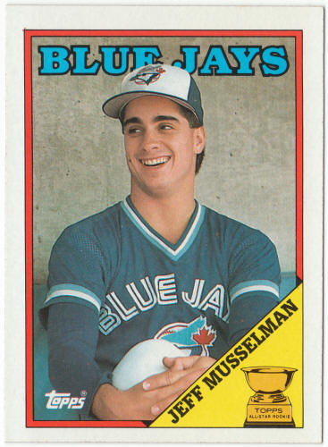 1988 Topps Baseball #229 Jeff Musselman Correct