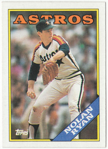 1988 Topps Baseball #250 Nolan Ryan