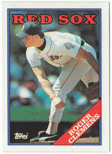 1988 Topps Baseball #70 Roger Clemens