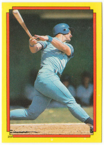 1988 Topps Superstar Sticker #259 George Brett