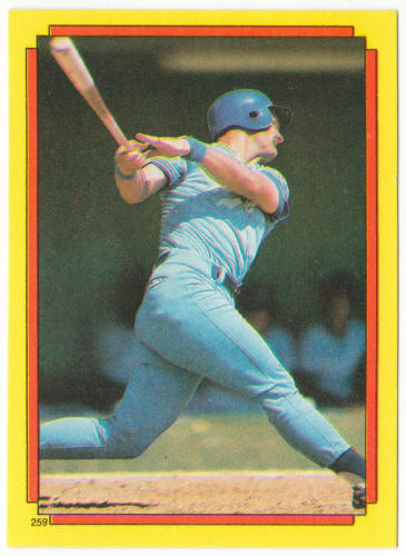 1988 Topps Superstar Sticker #259 George Brett