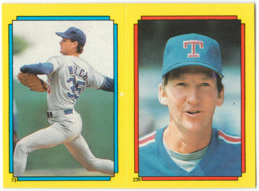 1988 Topps Superstar Stickers #73 Welch 236 Hough