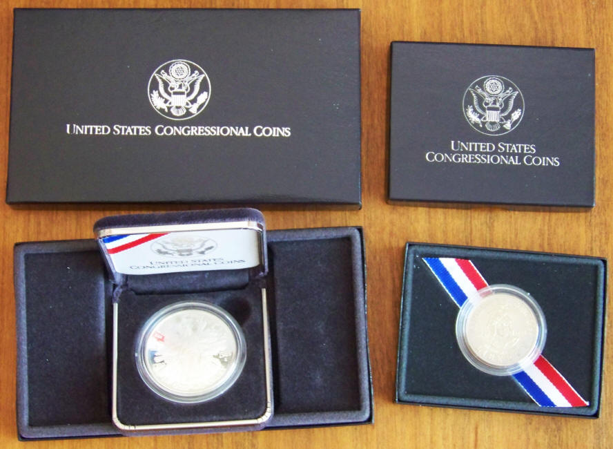 1989-S United States Congressional Coins Proof Set