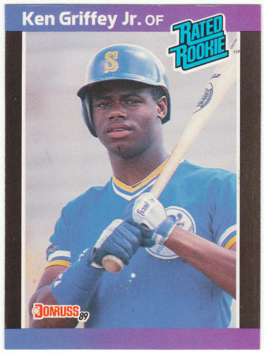 1989 Donruss Baseball #33 Ken Griffey Jr. Rookie Card