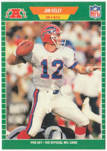 1989 Pro Set Football #22 Jim Kelly