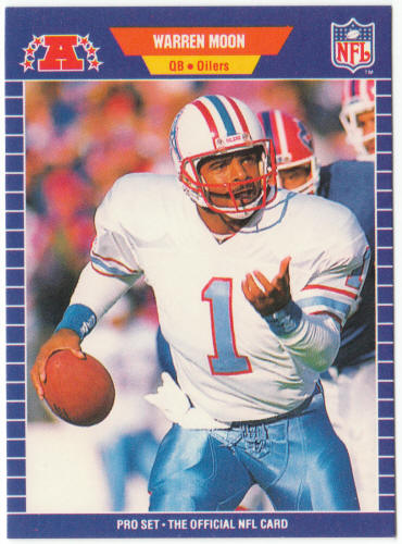 1989 Pro Set Football #149 Warren Moon