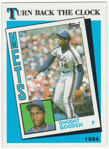 1989 Topps Baseball #661 Dwight Gooden TBC Correct