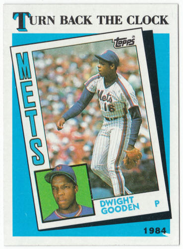 1989 Topps Baseball #661 Dwight Gooden TBC Error