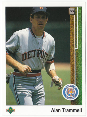 1989 Upper Deck Baseball #290 Alan Trammell