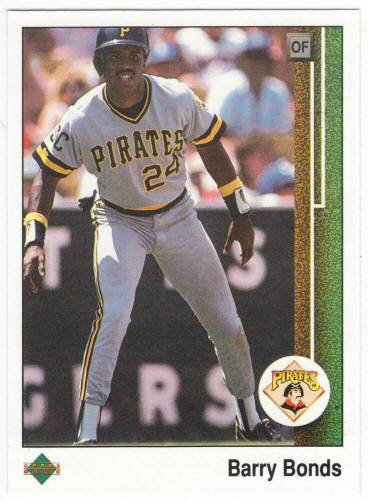 1989 Upper Deck Barry Bonds #440