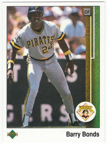 1989 Upper Deck Barry Bonds #440