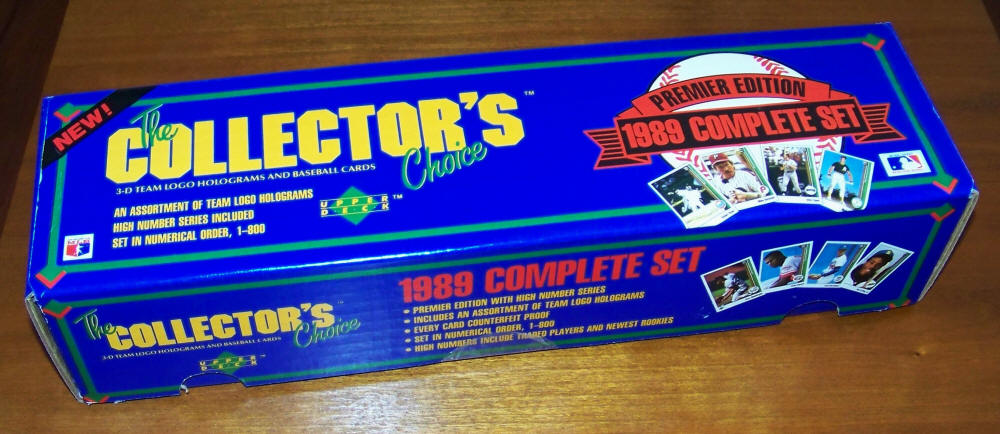 1989 Upper Deck Baseball Cards Factory Sealed Set