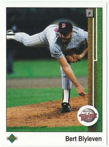1989 Upper Deck Baseball #225 Bert Blyleven