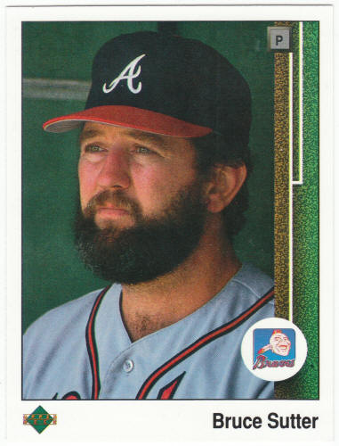 1989 Upper Deck Baseball #414 Bruce Sutter