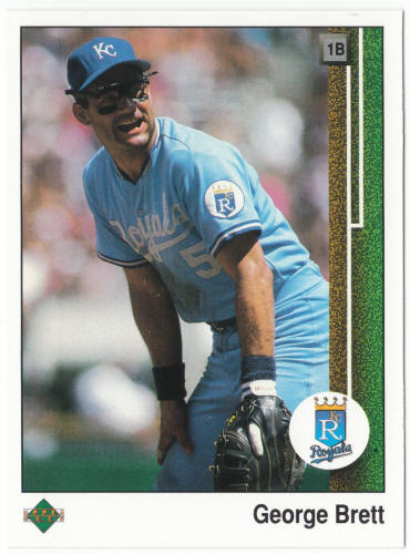 1989 Upper Deck Baseball #215 George Brett