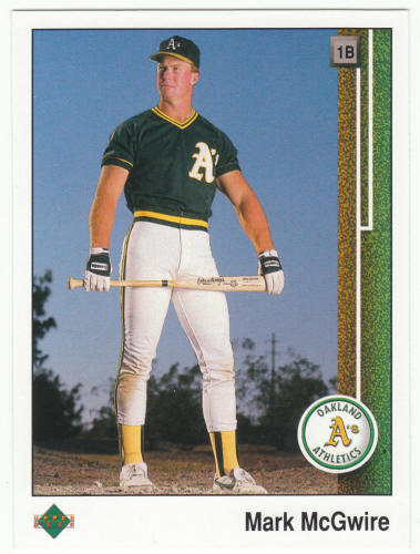 1989 Upper Deck Baseball #300 Mark McGwire