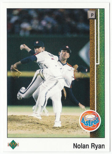1989 Upper Deck Baseball #145 Nolan Ryan