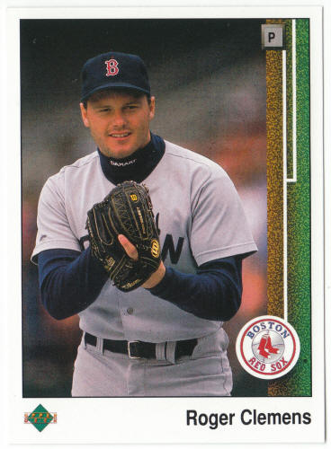 1989 Upper Deck Baseball #195 Roger Clemens