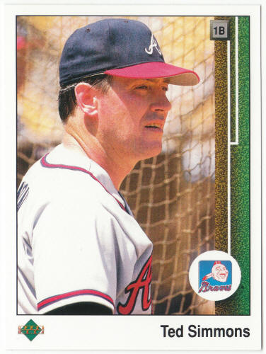 1989 Upper Deck Baseball #570 Ted Simmons