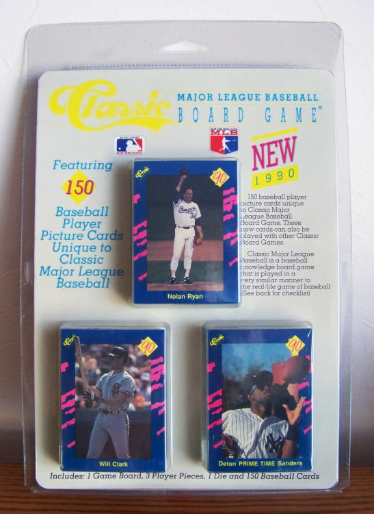 1990 Classic Blue Baseball Cards Factory Sealed Set front