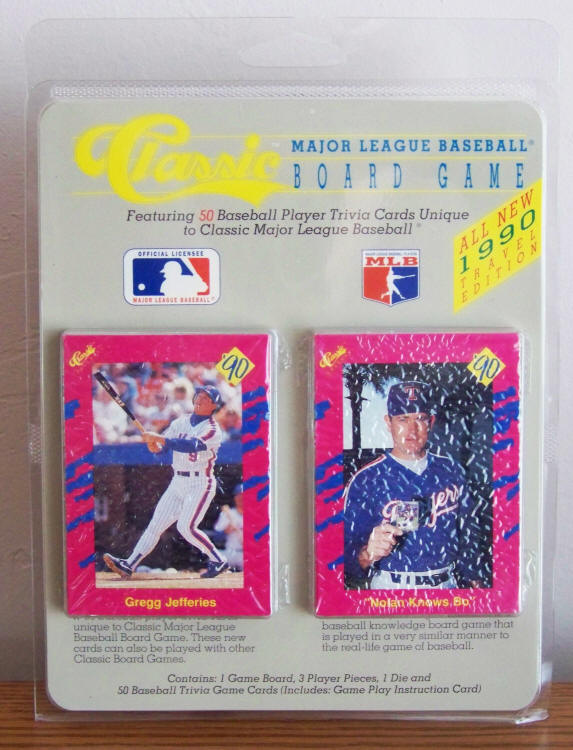 1990 Classic Pink Baseball Cards Factory Sealed Set front