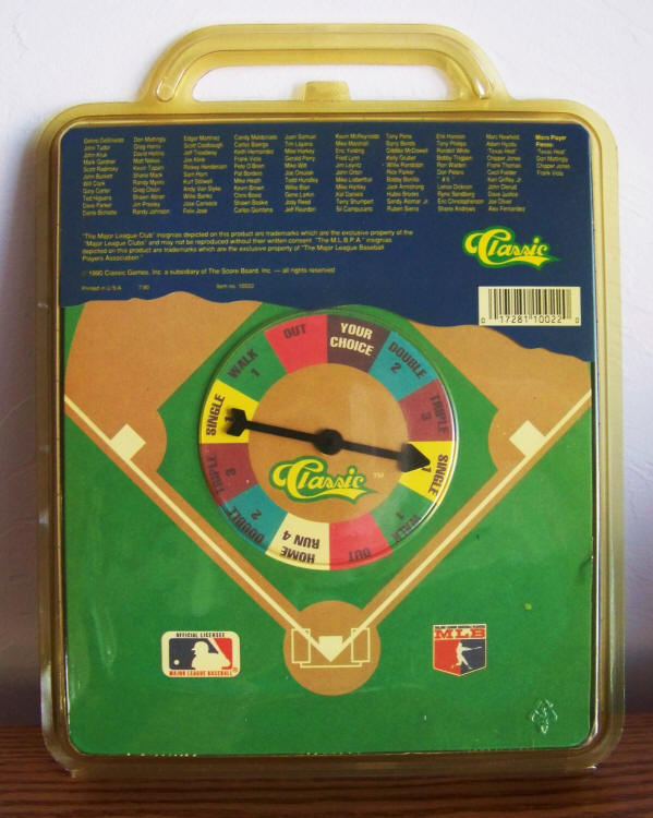 1990 Classic Yellow Baseball Cards Factory Sealed Set back