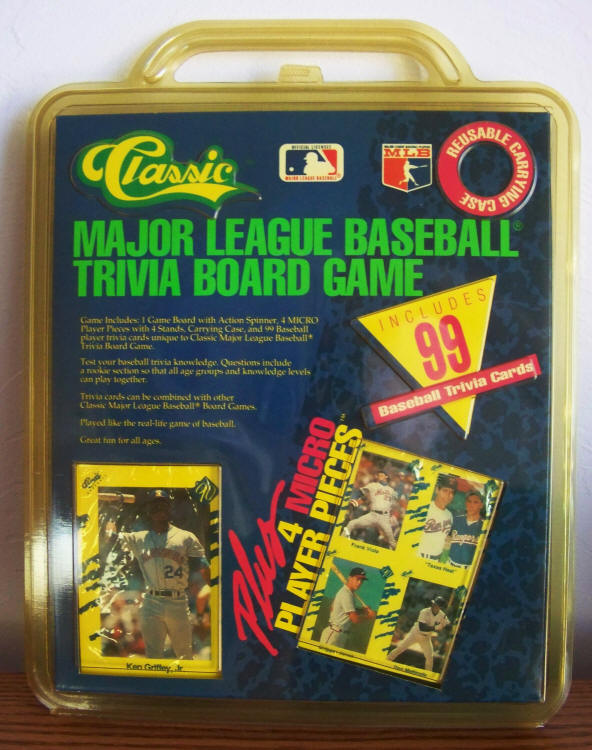 1990 Classic Yellow Baseball Cards Factory Sealed Set front