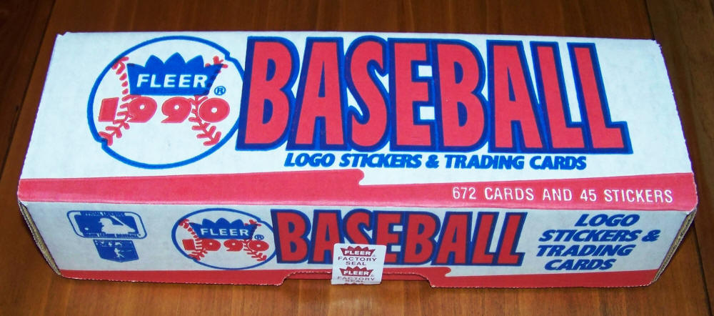 1990 Fleer Baseball Cards Factory Sealed Set