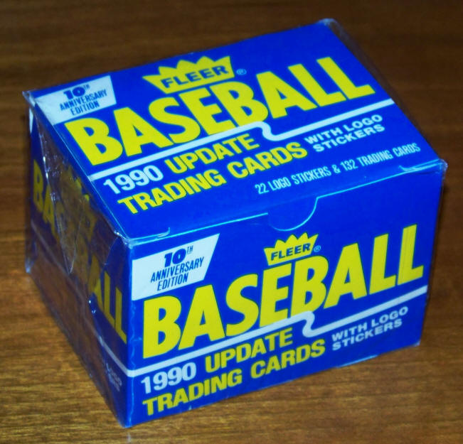 1990 Fleer Baseball Cards Update Factory Sealed Set