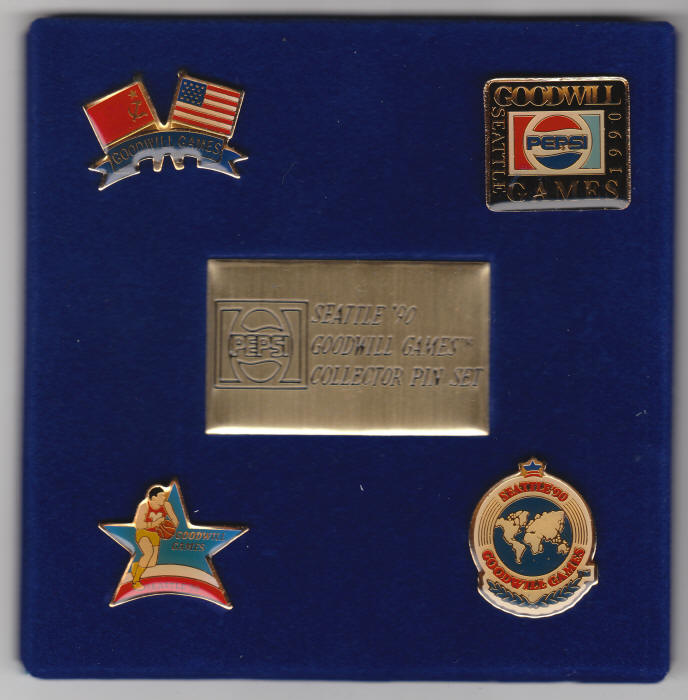 1990 Goodwill Games Pin Set